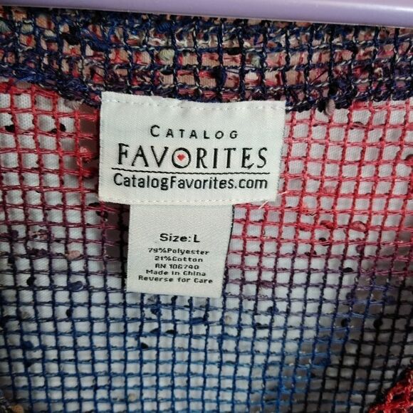 Catalog Favorites loose knit top - Picture 4 of 7